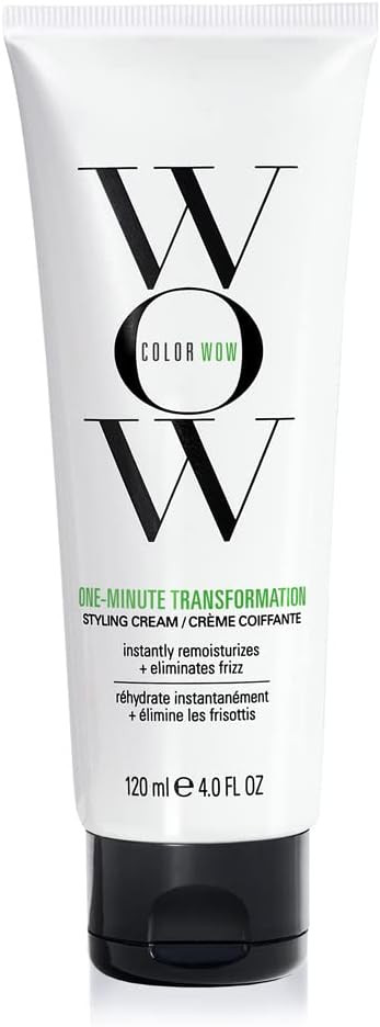 Color Wow Creme Coiffante Femme pour Cheveux Secs One Minute Transformation 120ml - Creme Lissant... | Amazon (FR)