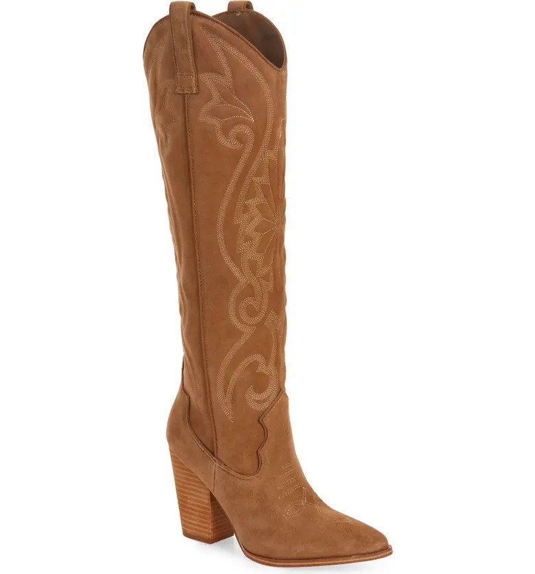 Lasso Knee High Western Boot (Women) | Nordstrom