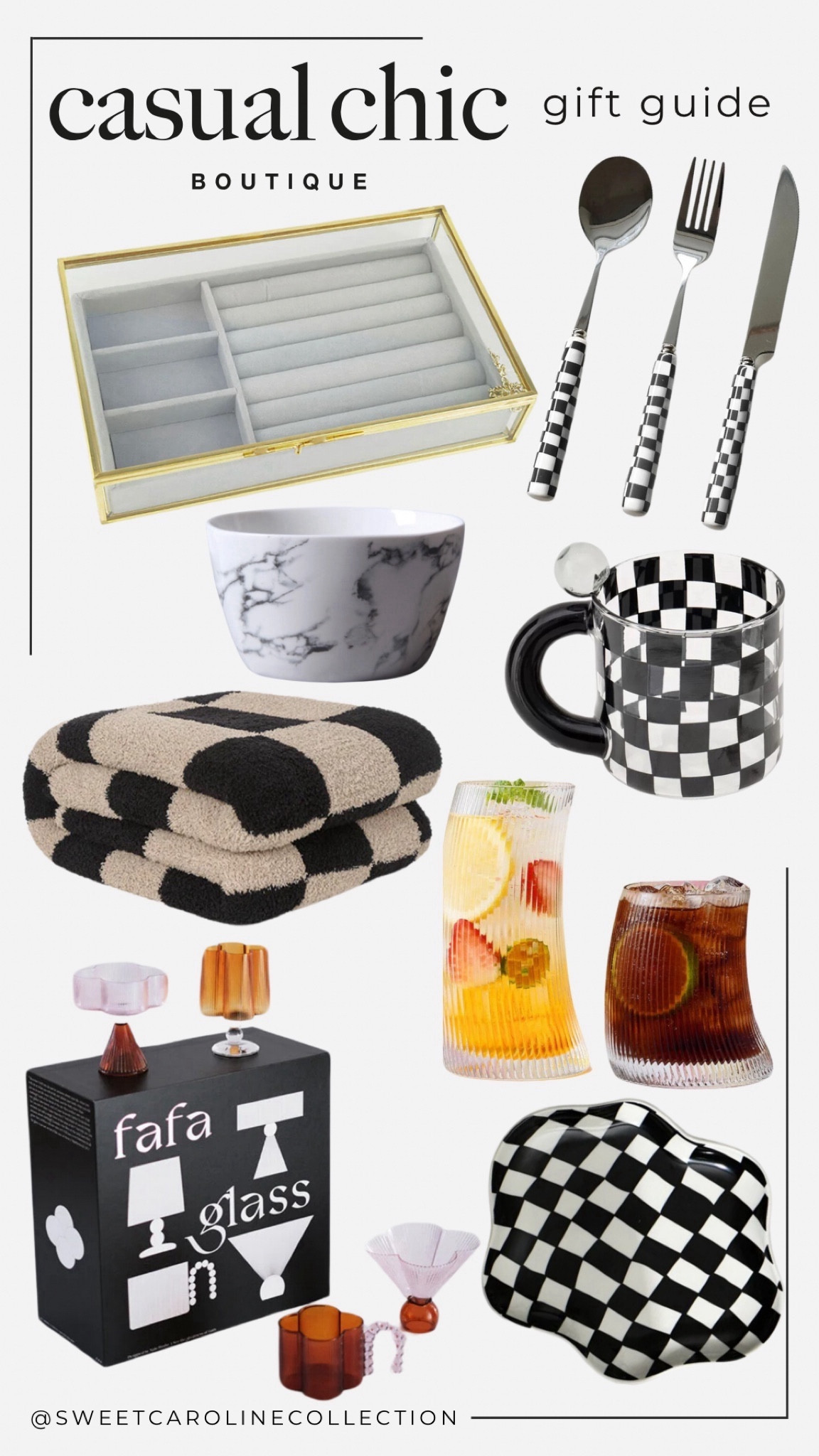 Casual Chic Boutique gift guide ~ home edit 🏠

Gift guide, casual chic boutique, cyber week, kitchen, home decor, bedroom, bar, coffee mug, silverware, blanket, cups, drink ware, glassware, jewelry box, jewelry dish, home lover, Christmas gift, gifts for her, gift idea, shoe, heels, boots, booties, flats, mules, snow boot, sale, trendy, best seller, new arrivals, style, fashion, winter, fall style, coat, jacket, clothes, blazer, sweater, pants, party look, winter edit, winter looks, party ready picks, under 100, under 50, sweet Caroline collection

@casualchicboutiques
#casualchicboutique 

#LTKHoliday #LTKhome #LTKGiftGuide