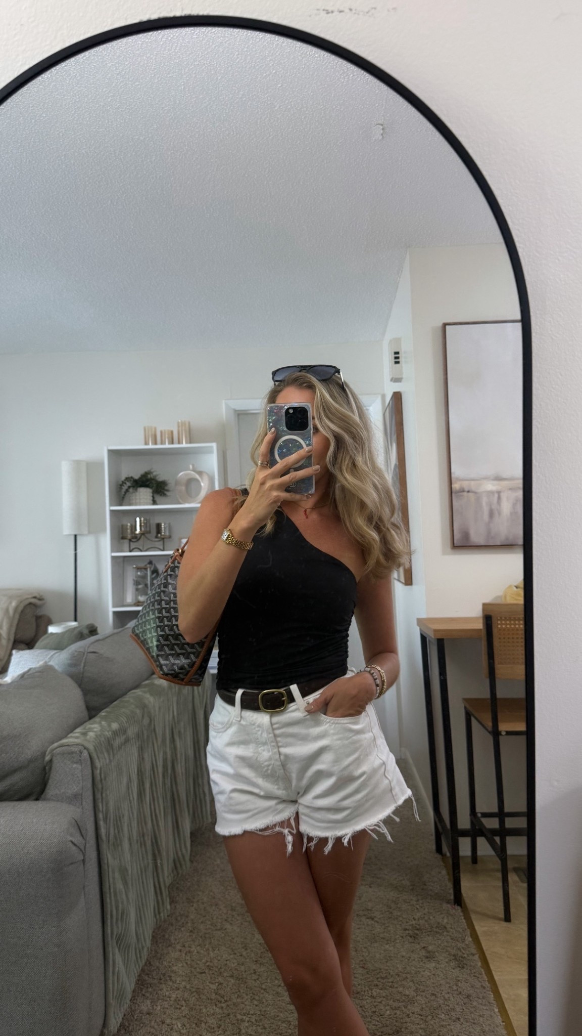 Can dress up or dress down! 
Size small top
25 shorts
Xs belt 

#LTKStyleTip #LTKFindsUnder50 #LTKSeasonal