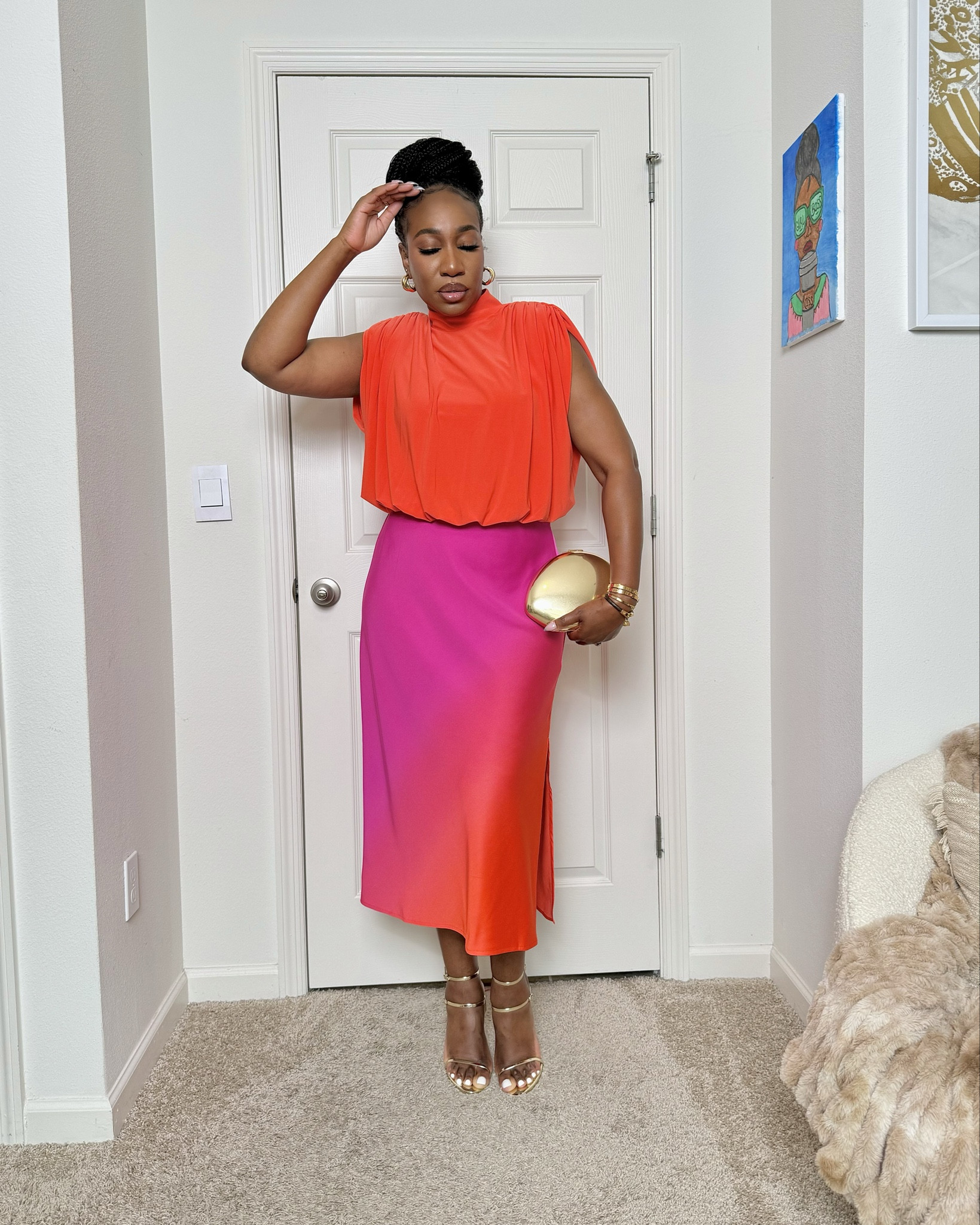 Target Summer fashion…
Love this beautiful pink orange skirt. You can wear it with a dressy bodysuit like I did or a graphic tee. 
Wearing a size medium!


#LTKSummerSales #LTKFindsUnder50 #LTKStyleTip
