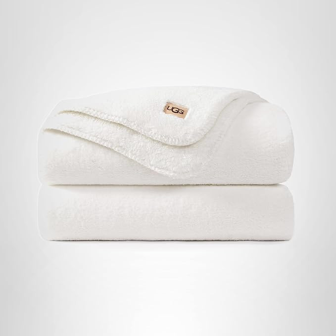 UGG Whitecap Plush Throw Blanket Fleece Soft Fuzzy Throw Blankets for Couch or Bed, Home Decor, W... | Amazon (US)