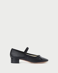 Odile Black Leather Ballet Pump | Loeffler Randall