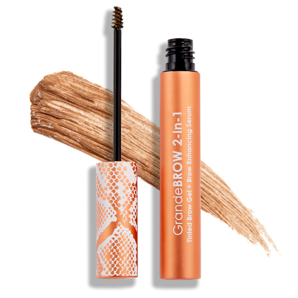 GrandeBROW 2-In-1 Tinted Brow Gel + Brow Enhancing Serum | Grande Cosmetics, LLC