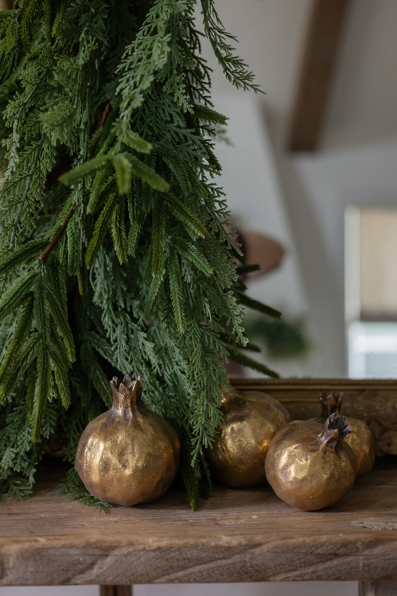 Pomegranate Resin Decor, Set of 2 | Cottage and Key