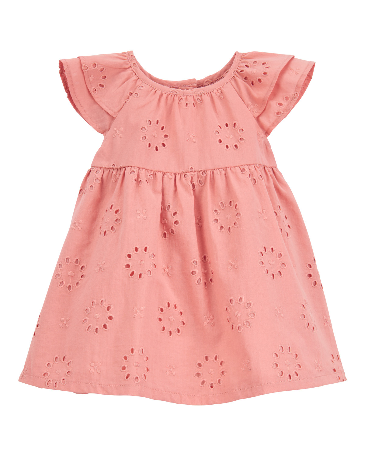 Baby Eyelet Cotton Dress - Pink - Carter's | Carter's | Carter's Inc