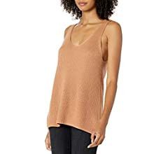 The Drop Women's Claire Double V-Neck Textured Rib Sweater Tank | Amazon (US)