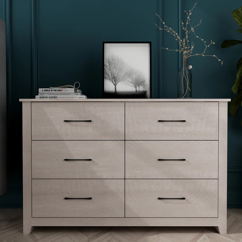 Walter 6 Drawers Double Dresser | Wayfair North America