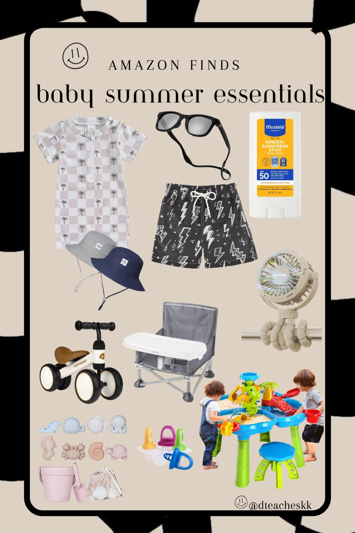 Summer essentials for baby and toddler heading into the warmer weather! ☀️💦 I know I plan on being outside with Wyatt all summer, so adding these things to our list! 

We already have that mini chair & fan, they’re so good and convinent! 

Amazon finds / outdoor play / babies / baby finds / summer 

#LTKSeasonal #LTKfamily #LTKbaby
