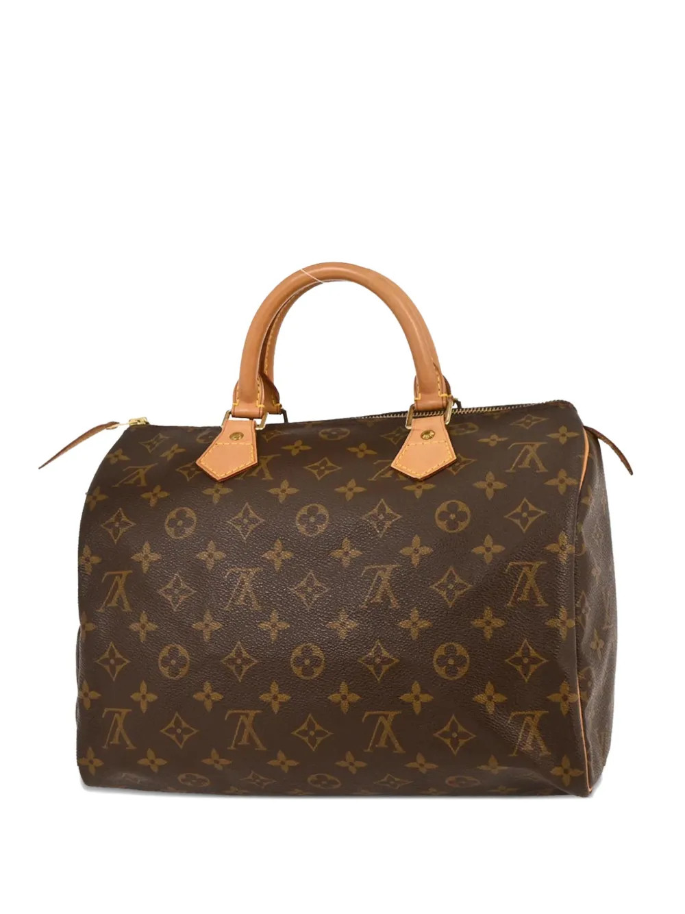 Louis Vuitton Pre-Owned 2001 Speedy 30 Monogram Handbag | Brown | FARFETCH UK | Farfetch Global