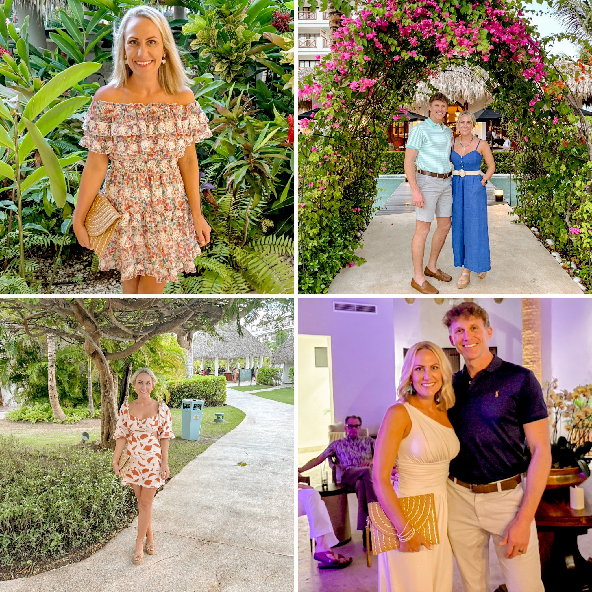 VACAY DINNER LOOKS 🍹🏝️💃🏼

Vacation Style | Resort Wear | HOC Spring | Summer Jumpsuit  | Vacation Dress | Natural Ingenue | Summer Dress | Summer Style 

#LTKSeasonal #LTKStyleTip #LTKTravel