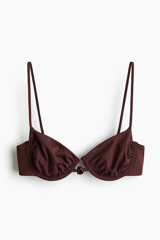 H & M - Bikini Top - Dark Brown | H&M (US, CA, MX)