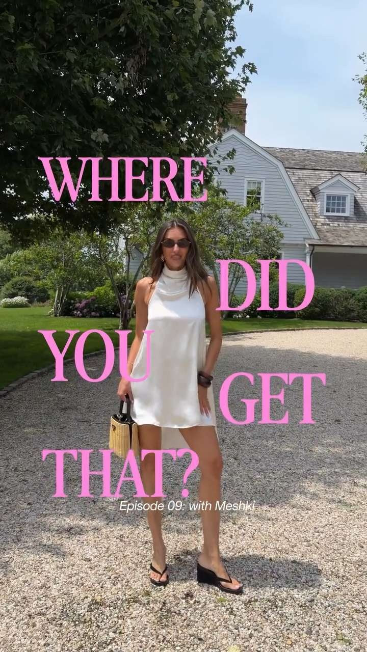 Episode 09: where did you get that?

Comment SHOP and a link to the dress will be sent directly to you 🤍

The perfect silky, flowy dress for the hamptons @meshki 

 #LTKootd