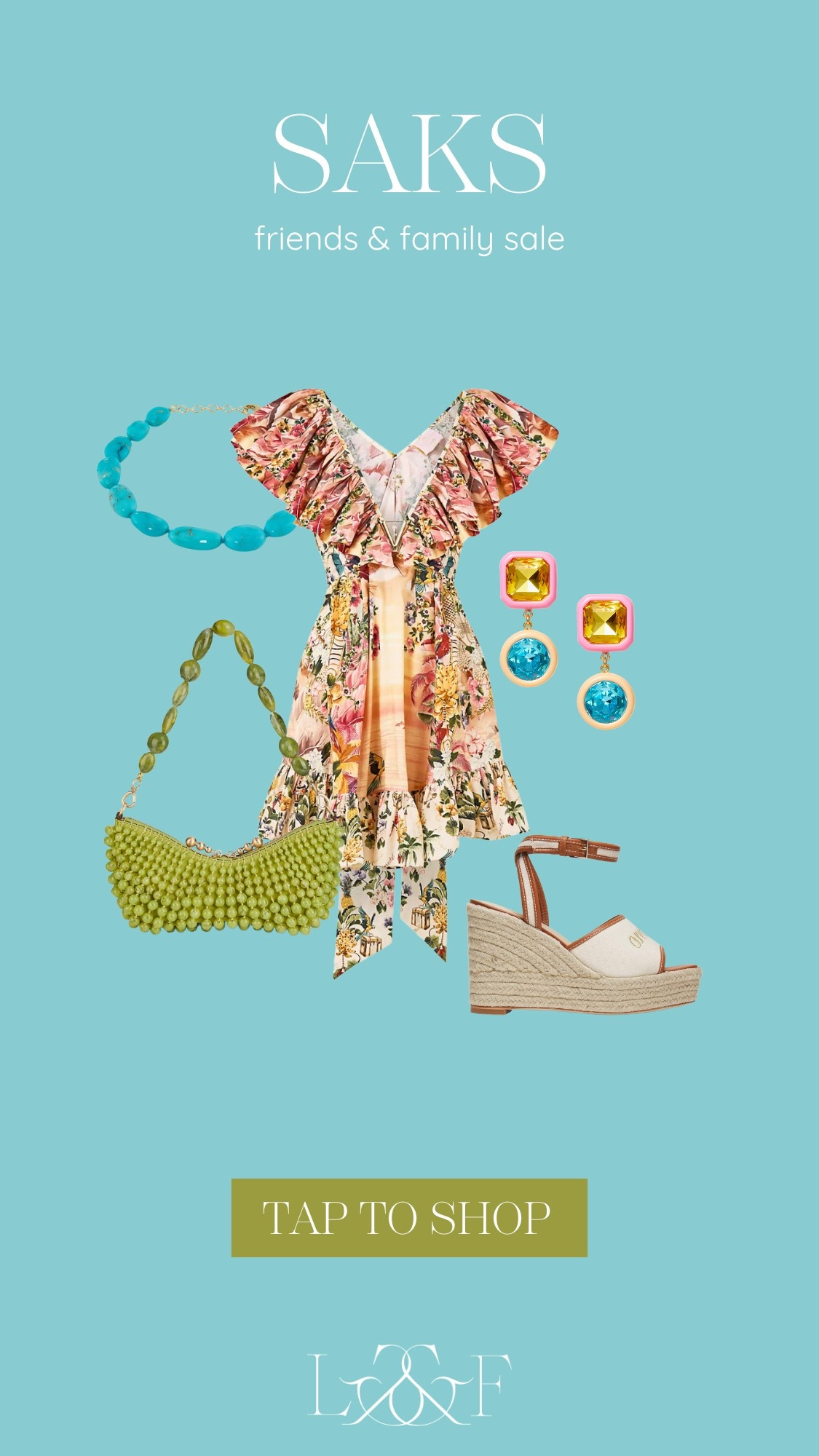 The @Saks Friends & Family sale started today, and I am rounding up my top picks for Spring. Bring on all the garden parties! (Sale details: Take 25% off select new arrivals and 20% off select jewelry through 3/25. 
#Saks #SaksPartner 

#LTKSaleAlert #LTKSpringSale #LTKStyleTip