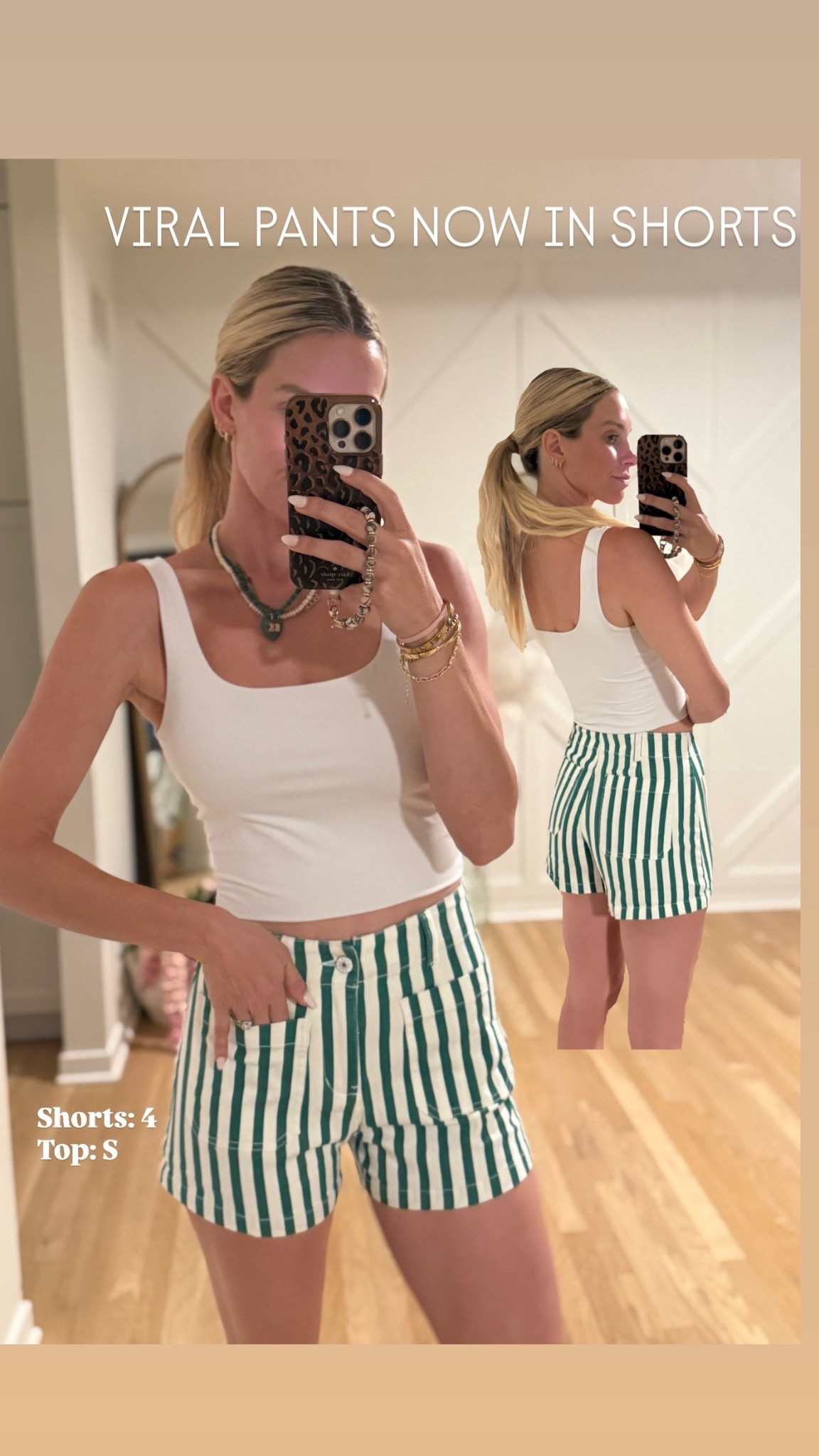 The viral pants from Amazon in the fall are now back in shorts for the summer! Love the stripes! 

#LTKootd #LTKSaleAlert #LTKgrwm