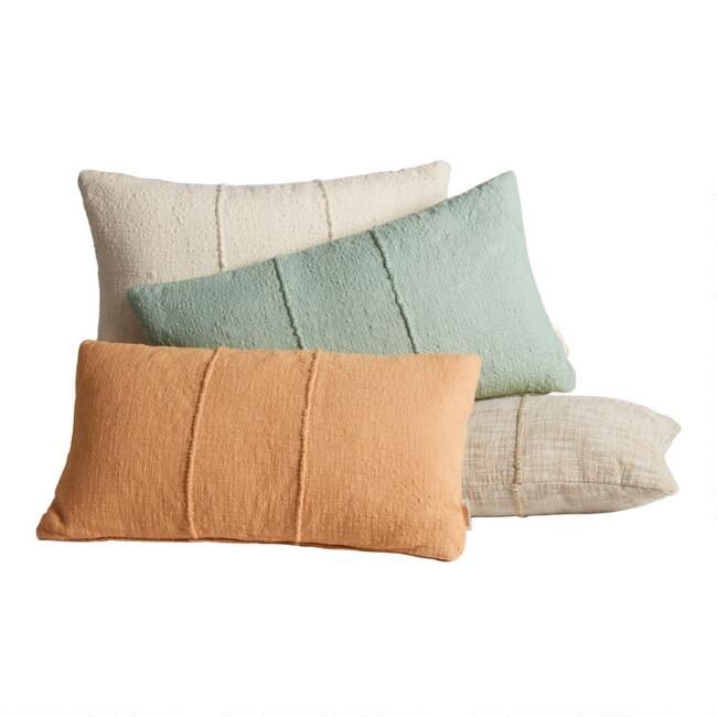 Mud Cloth Indoor Outdoor Lumbar Pillow | World Market