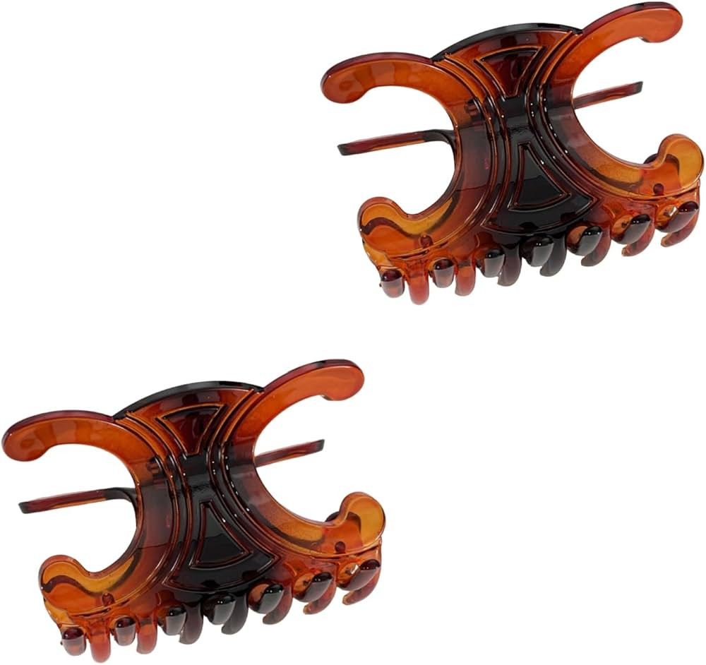 2 PCS Butterfly Hair Claw Clips Butterfly Clips for Hair Headdress accessories for Women | Amazon (US)