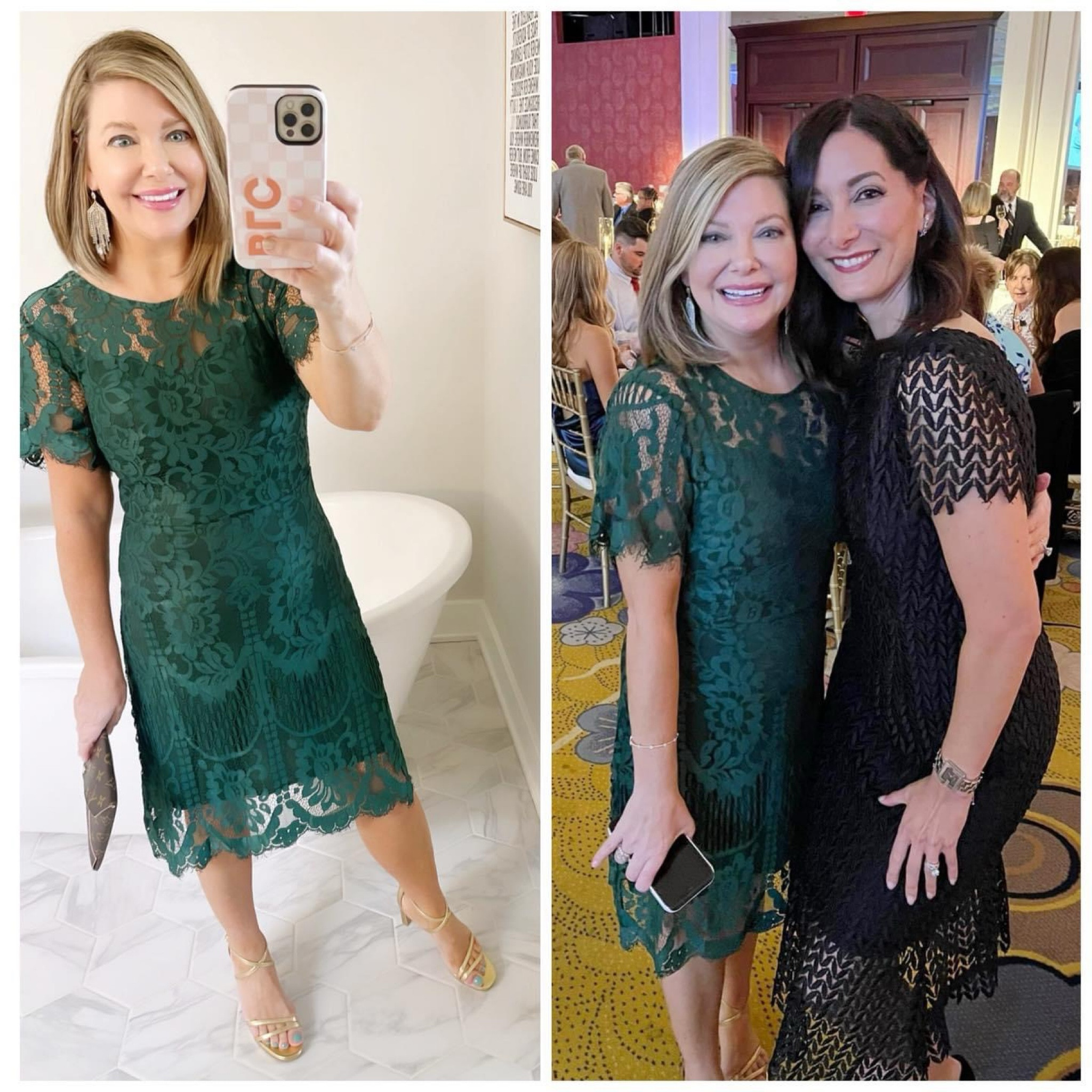 Lace trim dress 

#LTKSeasonal #LTKSaleAlert #LTKStyleTip