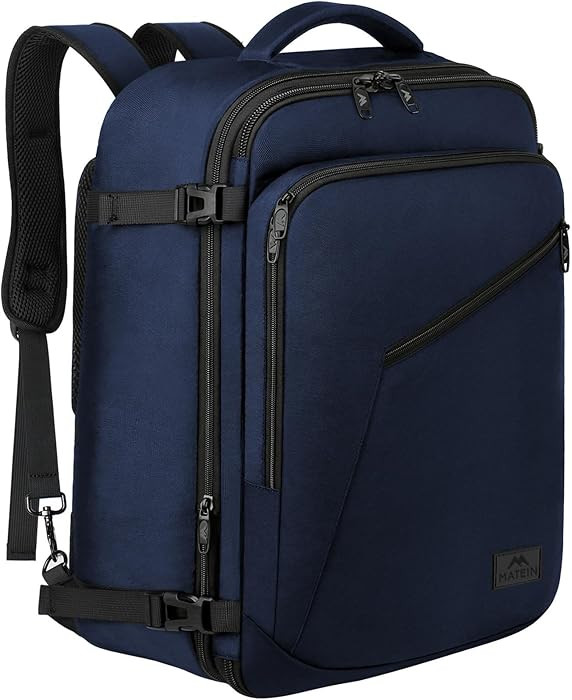 MATEIN Weekender Backpack, Large Capacity Travelling Suitcase Backpack with Strap for Clothes, Ex... | Amazon (US)
