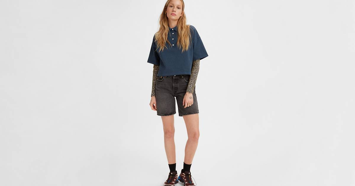 501® '90s Women's Shorts - Black | Levi's® US | Levi's US