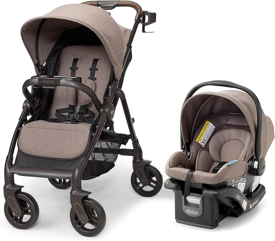 Graco Merge Travel System - Swivel Wheel Baby Stroller Car Seat Combo, Travel System Stroller wit... | Amazon (US)