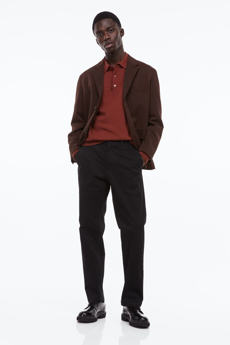 Regular Fit Cotton Chinos | H&M (US + CA)