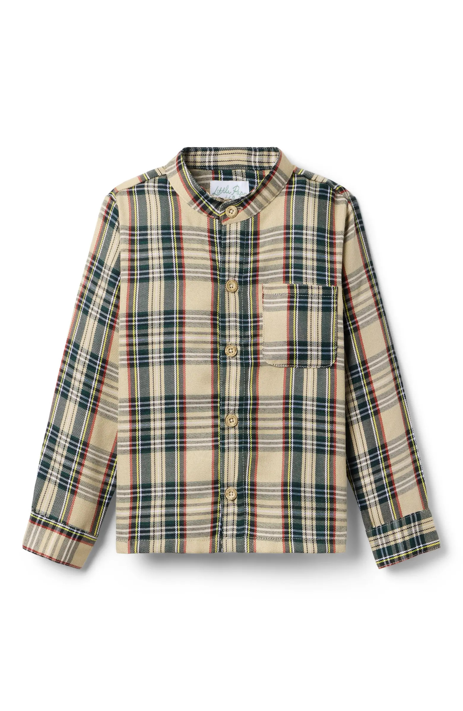 Little Paper Kids Arthur Long Sleeve Shirt | Nordstrom | Nordstrom