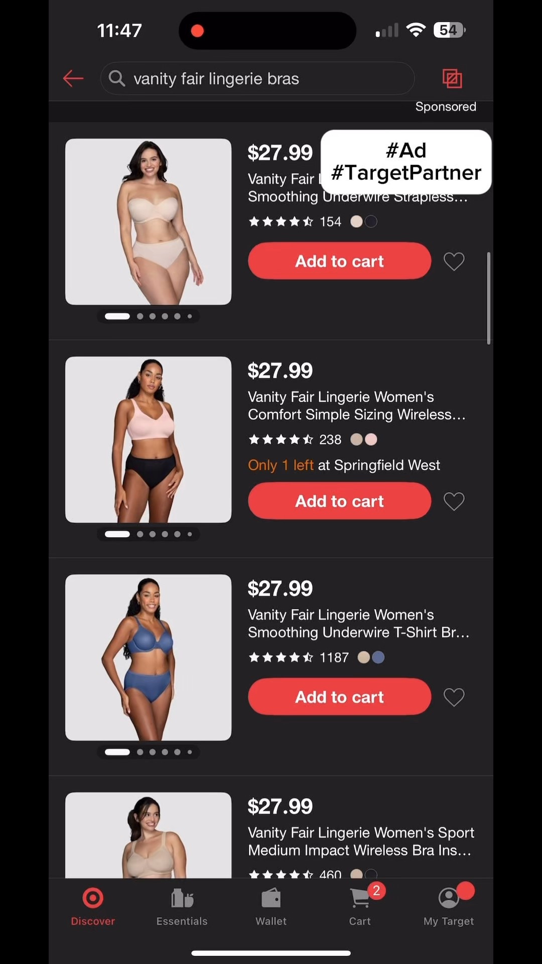 #ad
From cart to confidence — just a few clicks and my new favorite bras from Vanity Fair Lingerie at Target were on the way! Smooth fit, all-day comfort, and styles that make me feel amazing under anything.  The Vanity Fair Lingerie bras have great coverage and give me the support and comfort that I need. Be sure to shop the VanityFairLingerie collection available instores and online at Target

 #VanityFairLingerie #InspiredByYou
#TargetPartner #Target @shopvanityfair
@Target 
https://liketk.it/5mfwS
