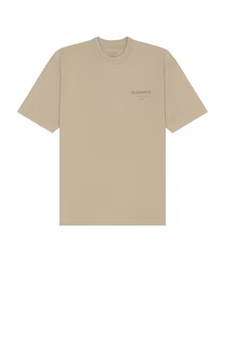 ALLSAINTS Underground Tee in Stone Taupe from Revolve.com | Revolve Clothing (Global)