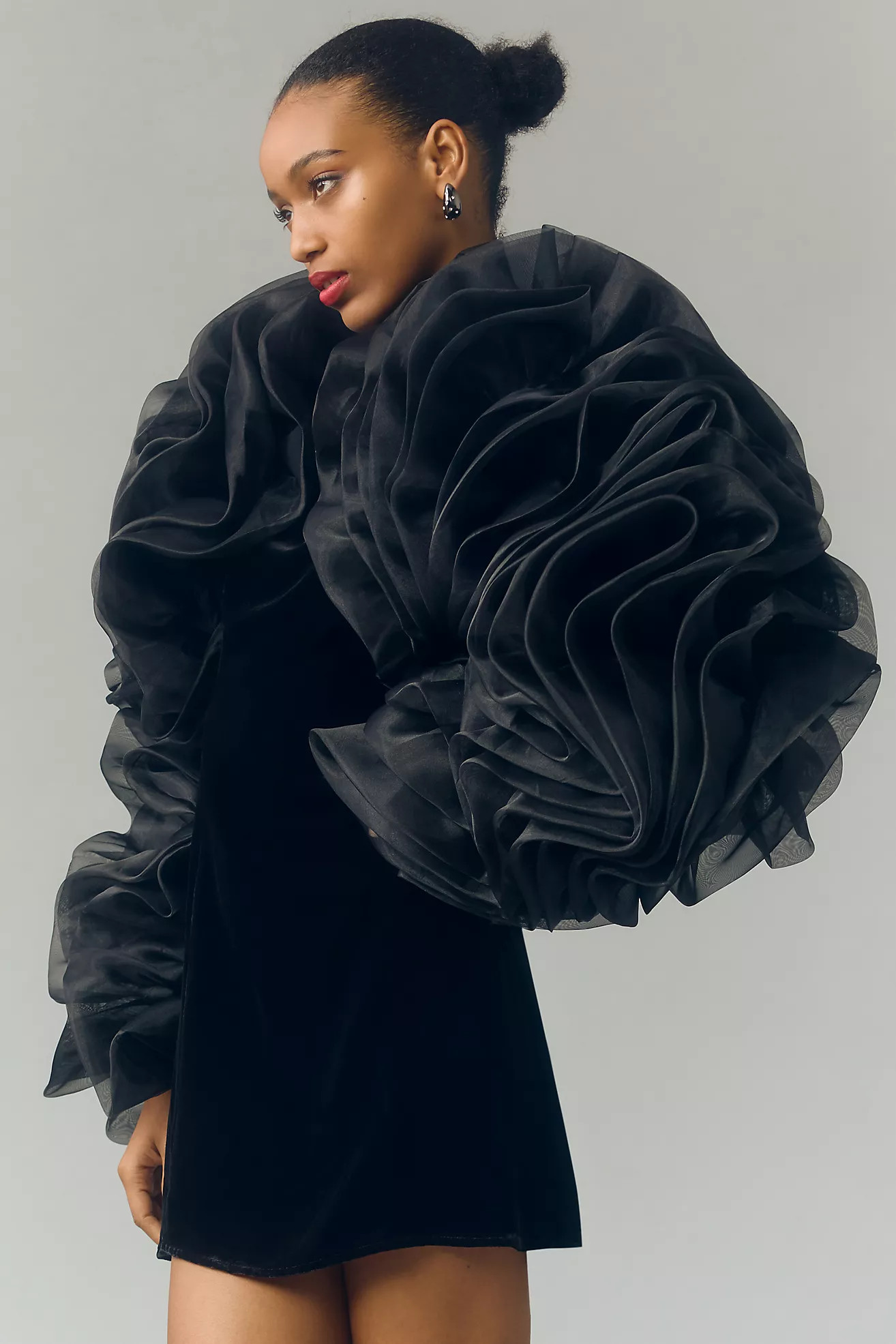 By Anthropologie Ruffle Drama Sleeve Shrug | Anthropologie (US)