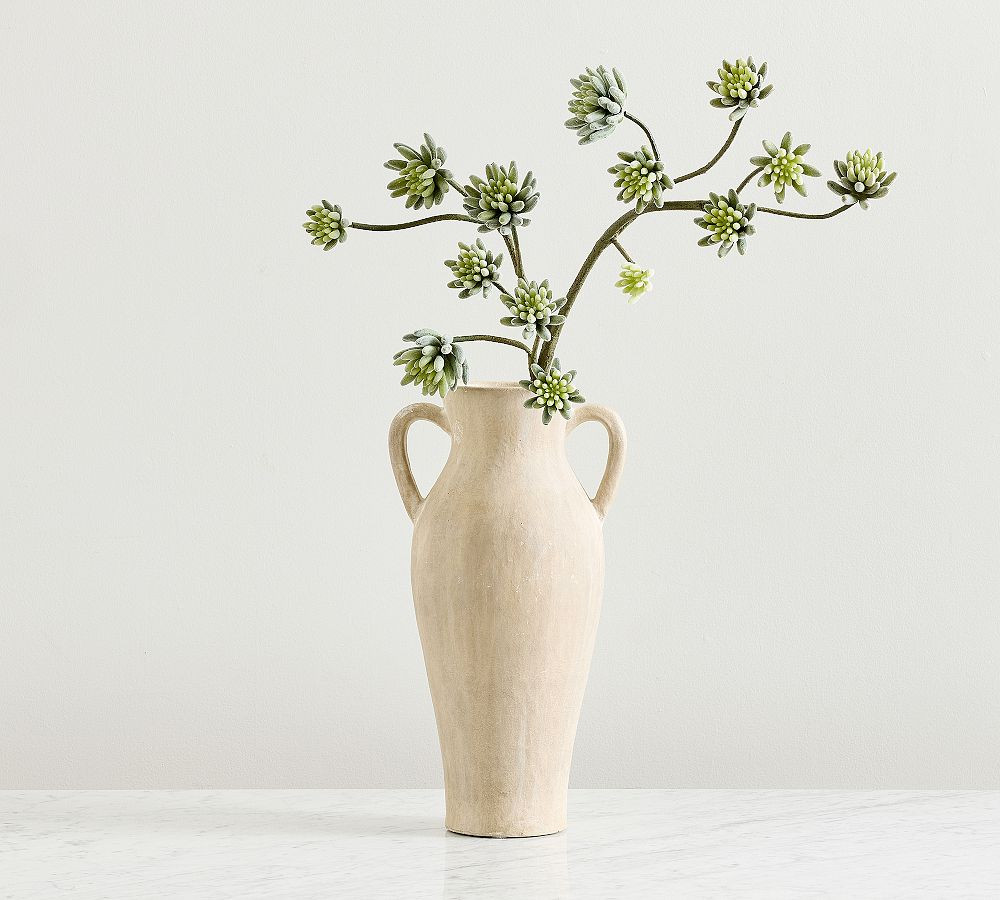 Faux Flowering Succulent Branch | Pottery Barn (US)
