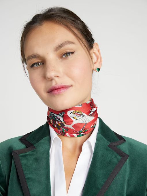 Party Table Silk Square Scarf | Kate Spade (US)