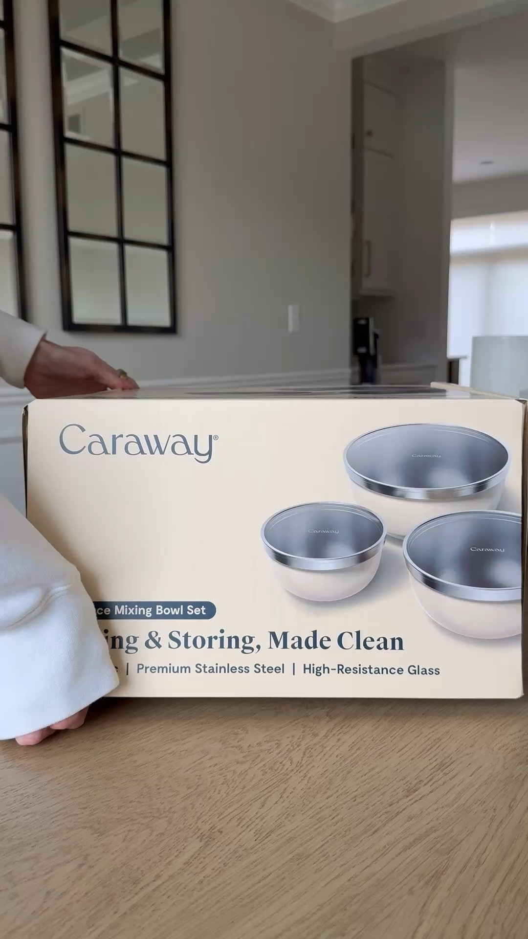 ASMR unboxing. I’ve had my eye on these mixing bowls for awhile. Not only are the made of stainless steel and are naturally non toxic, but they also include glass lids. Perfect for storing. 

Kitchen. Prep. Cooking. Baking  

#LTKfoodie #LTKHome #LTKmomlife