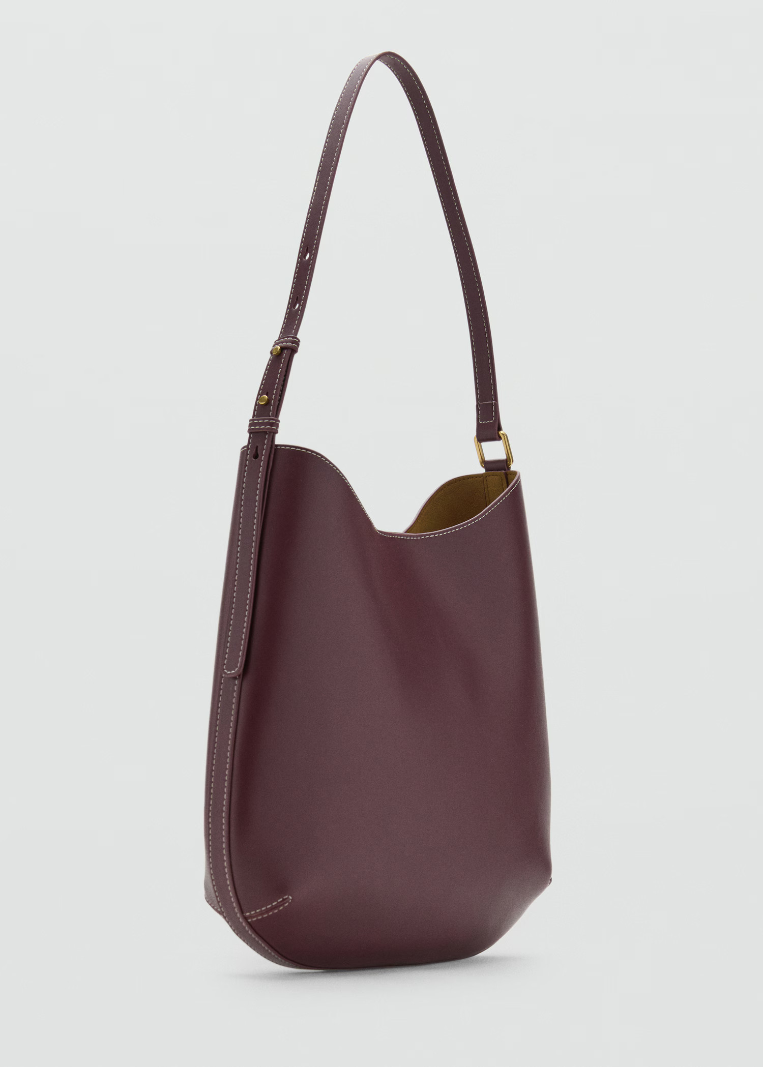 Large oval shoulder bag | Mango (US/MX/AU)