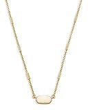 Kendra Scott Fern Pendant Necklace for Women, Dainty Fashion Jewelry, 14k Gold-Plated | Amazon (US)