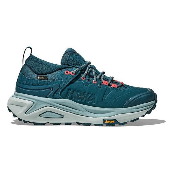 Women's HOKA Kaha 3 Low Hiking Shoes 6.5 Regular Blue Twilight/Droplet | Scheels Sports