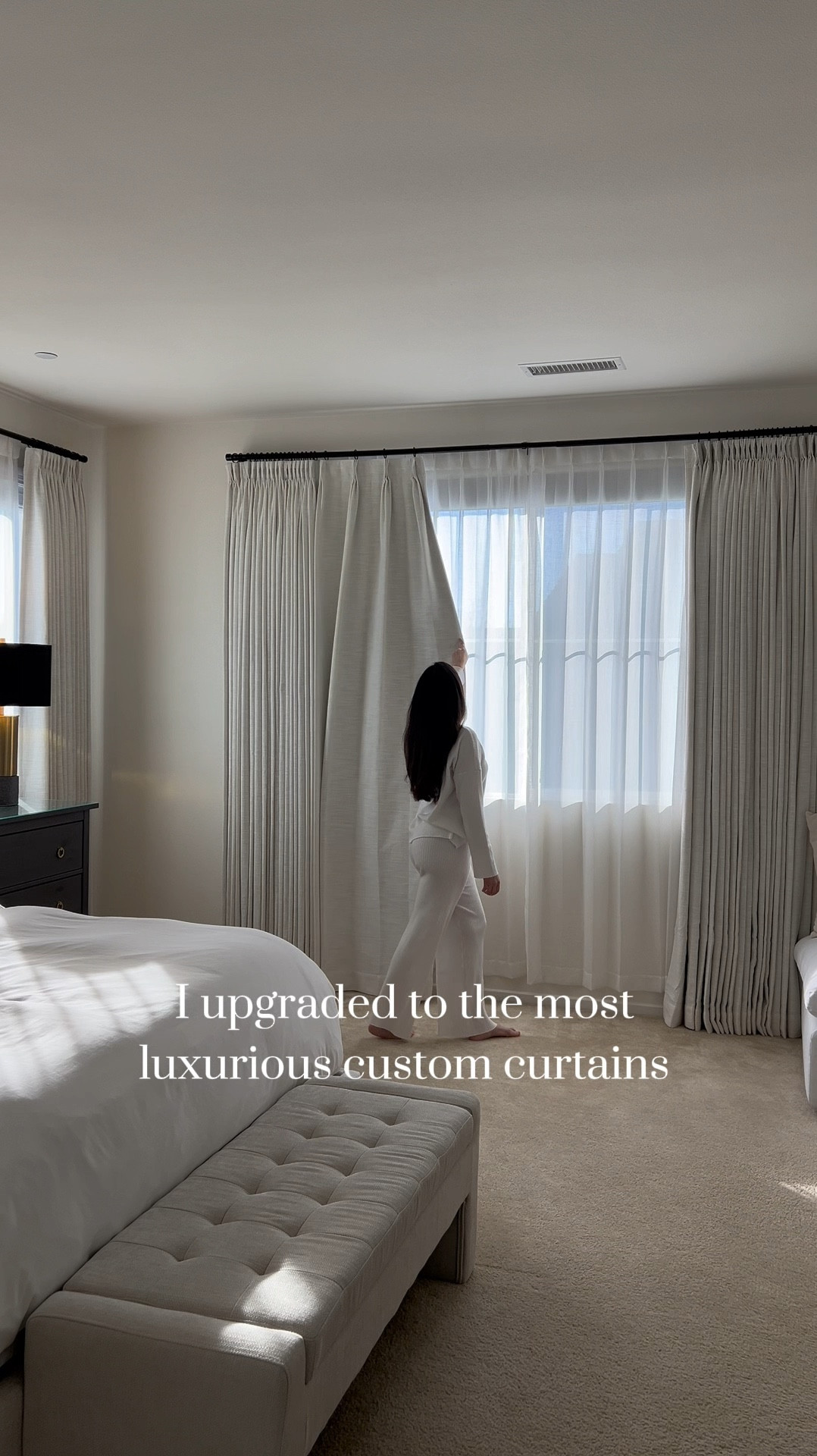 Custom curtains from TWOPAGES!

Designer look, at an affordable price ✅

These are in the color Ivory White with a triple pinch pleat, blackout lining, and memory-trained shape.

Curtains
Home decor
Custom curtains 
TWOPAGES home


#LTKHome