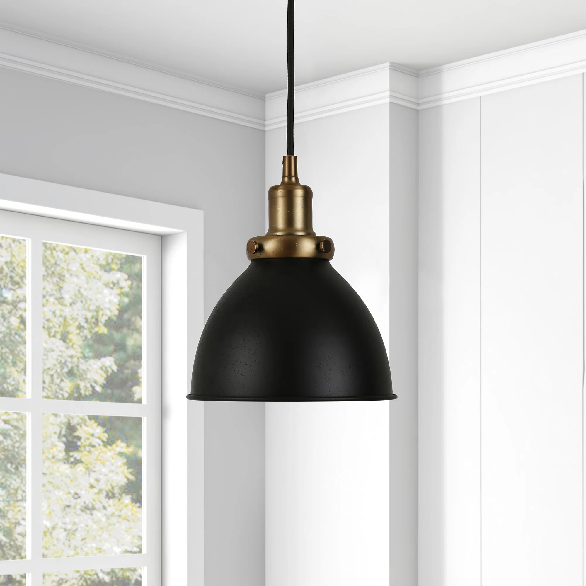 Fellows 1 - Light Single Dome Pendant | Wayfair Professional
