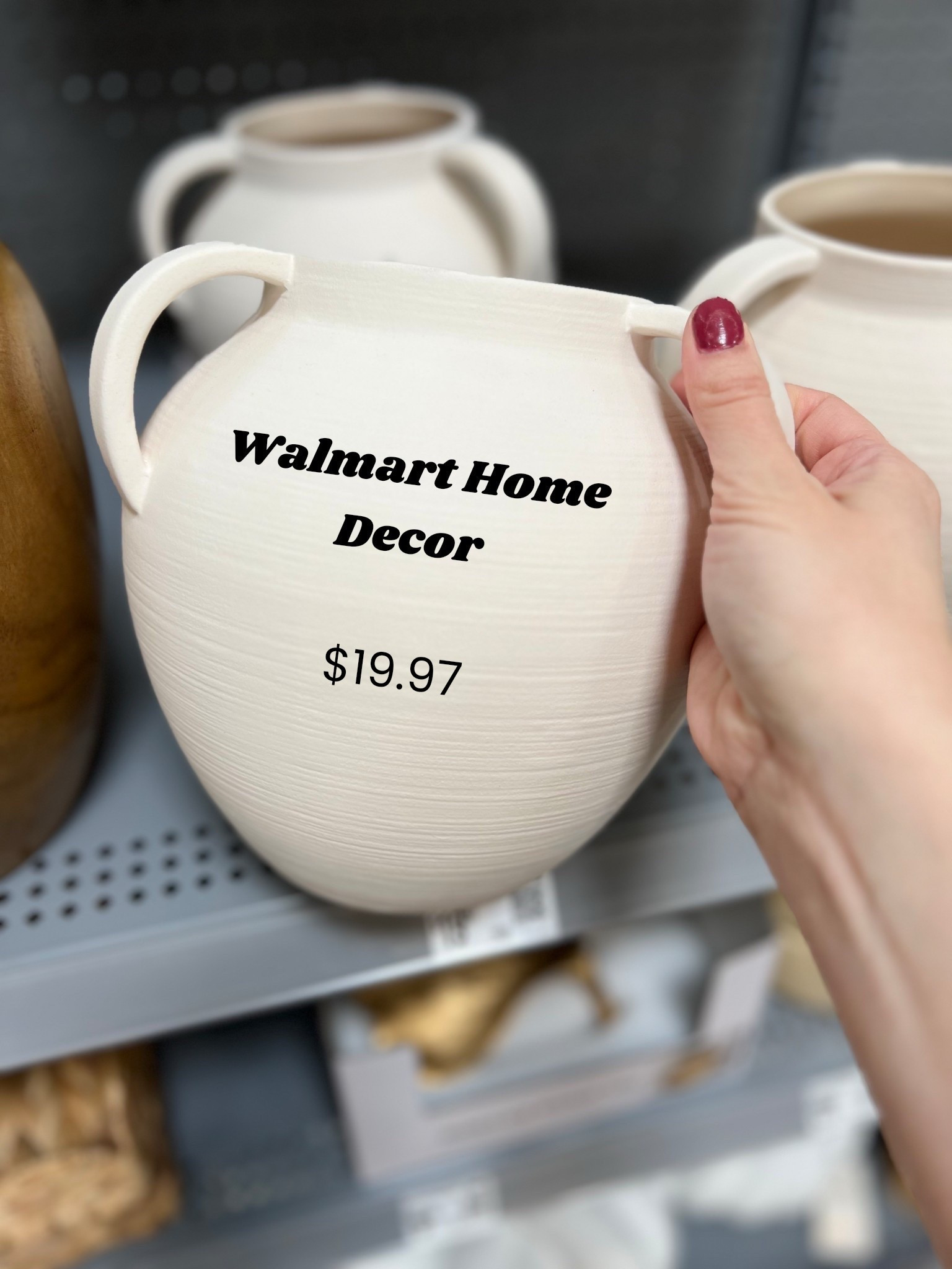 Walmart, Walmart finds, home decor,  vase, white vase, affordable home decor 

#LTKHome