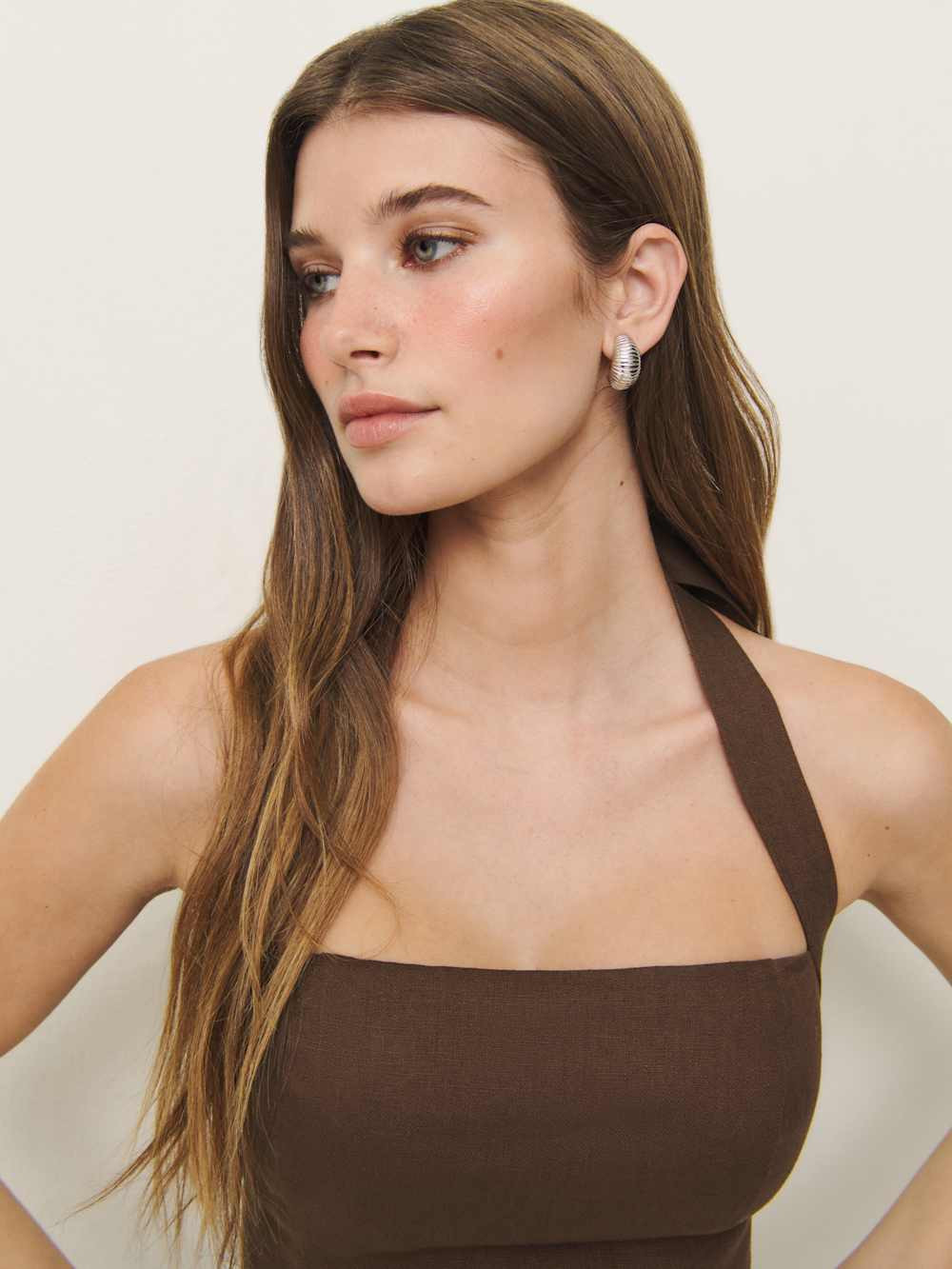 Malika Linen Top | Reformation (Global)