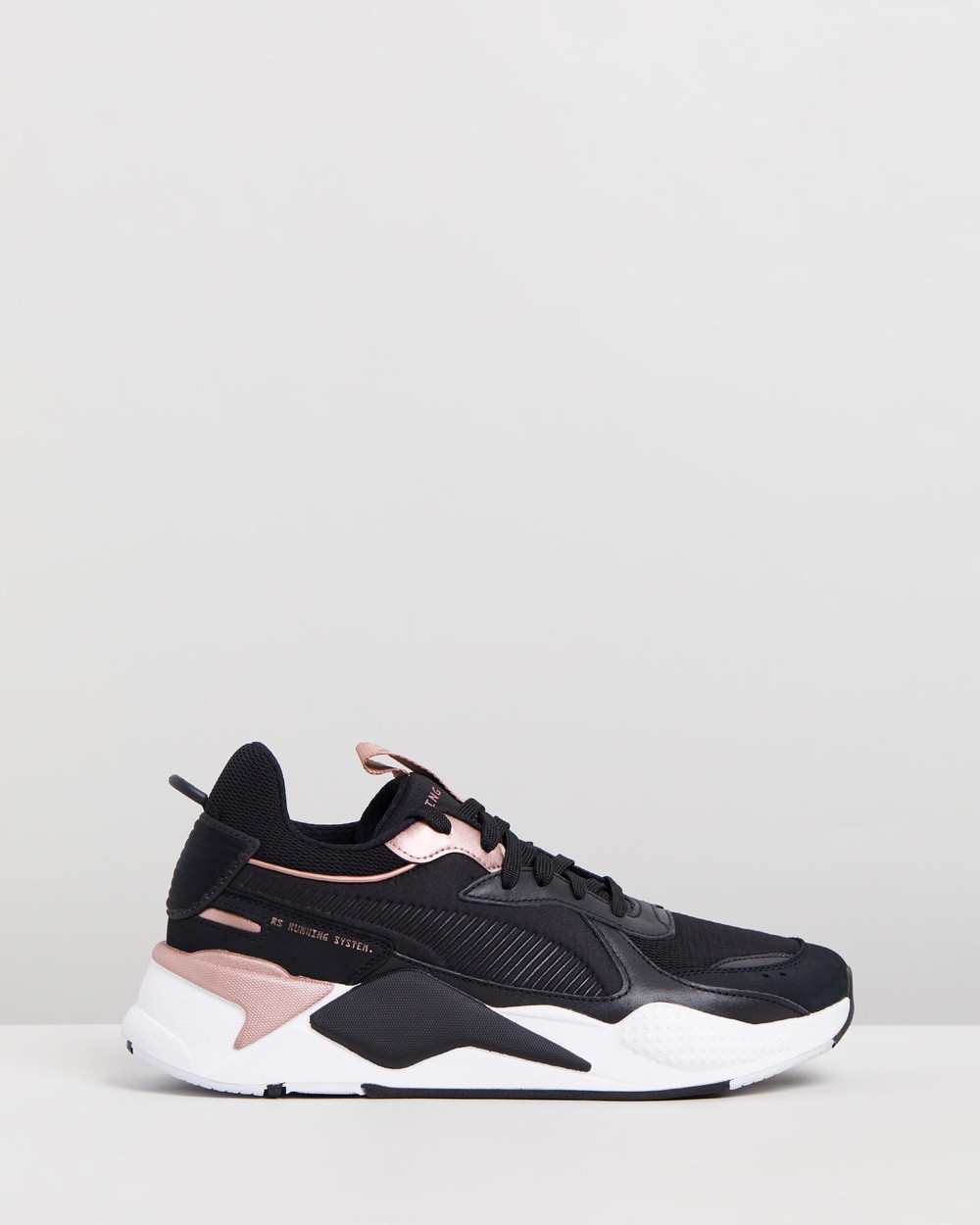 Puma - RS X Trophy Sneakers Women's - Lifestyle Sneakers (Puma Black & Rose Gold) RS-X Trophy Sneakers - Women's | THE ICONIC AU & NZ