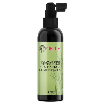 Mielle Organics Rosemary Mint Scalp & Edge Cleansing Hair Oil - 4 fl oz: Paraben-Free, Sulfate-Free, Textured Hair | Target