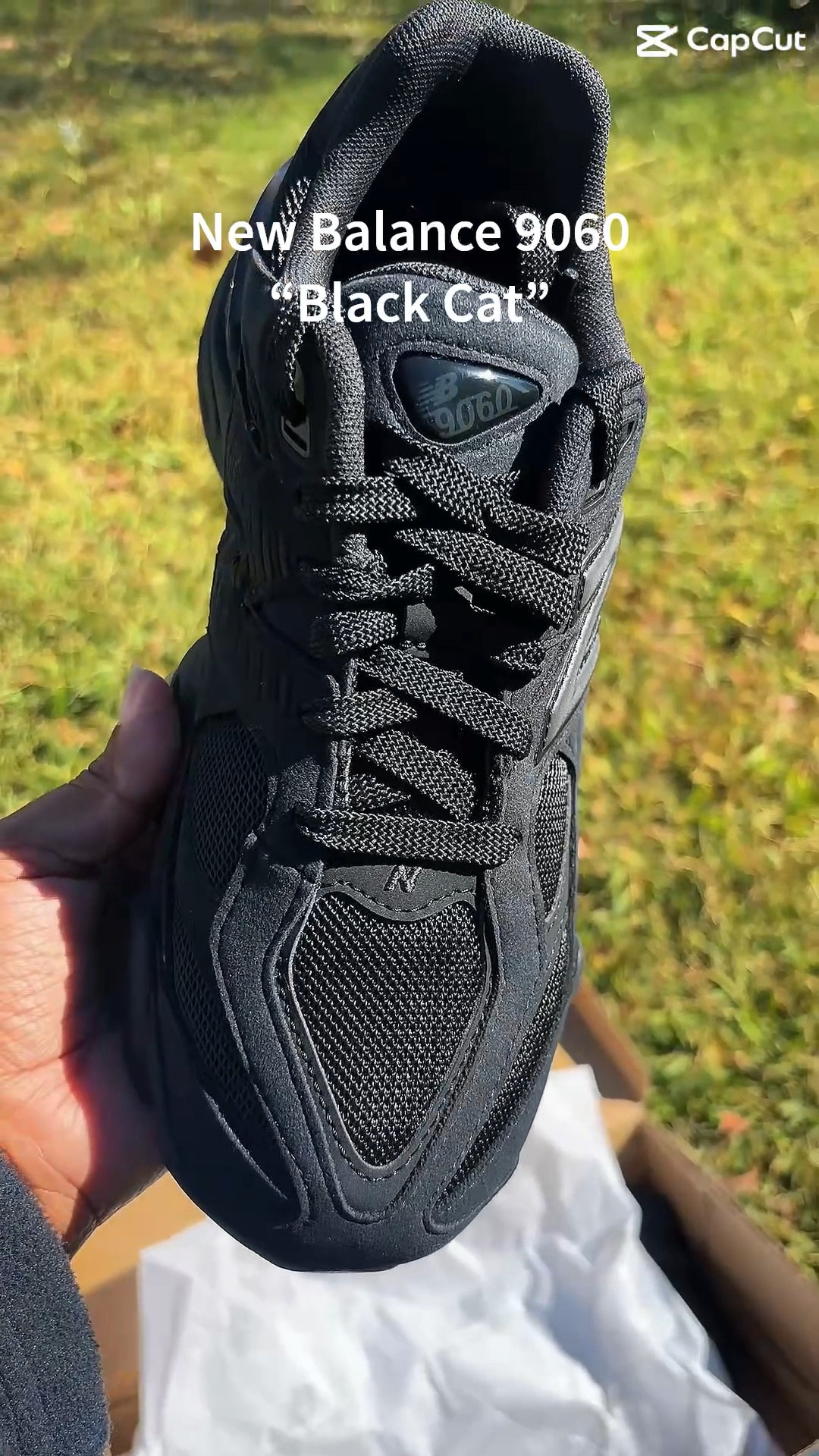 Unboxing the sleekest sneakers of the season 🖤 The New Balance 9060 ‘Black Cats’ are the definition of effortless style.  #NewBalance9060 #LTKStyle #SneakerUnboxing

#LTKStyleTip #LTKHoliday #LTKActive