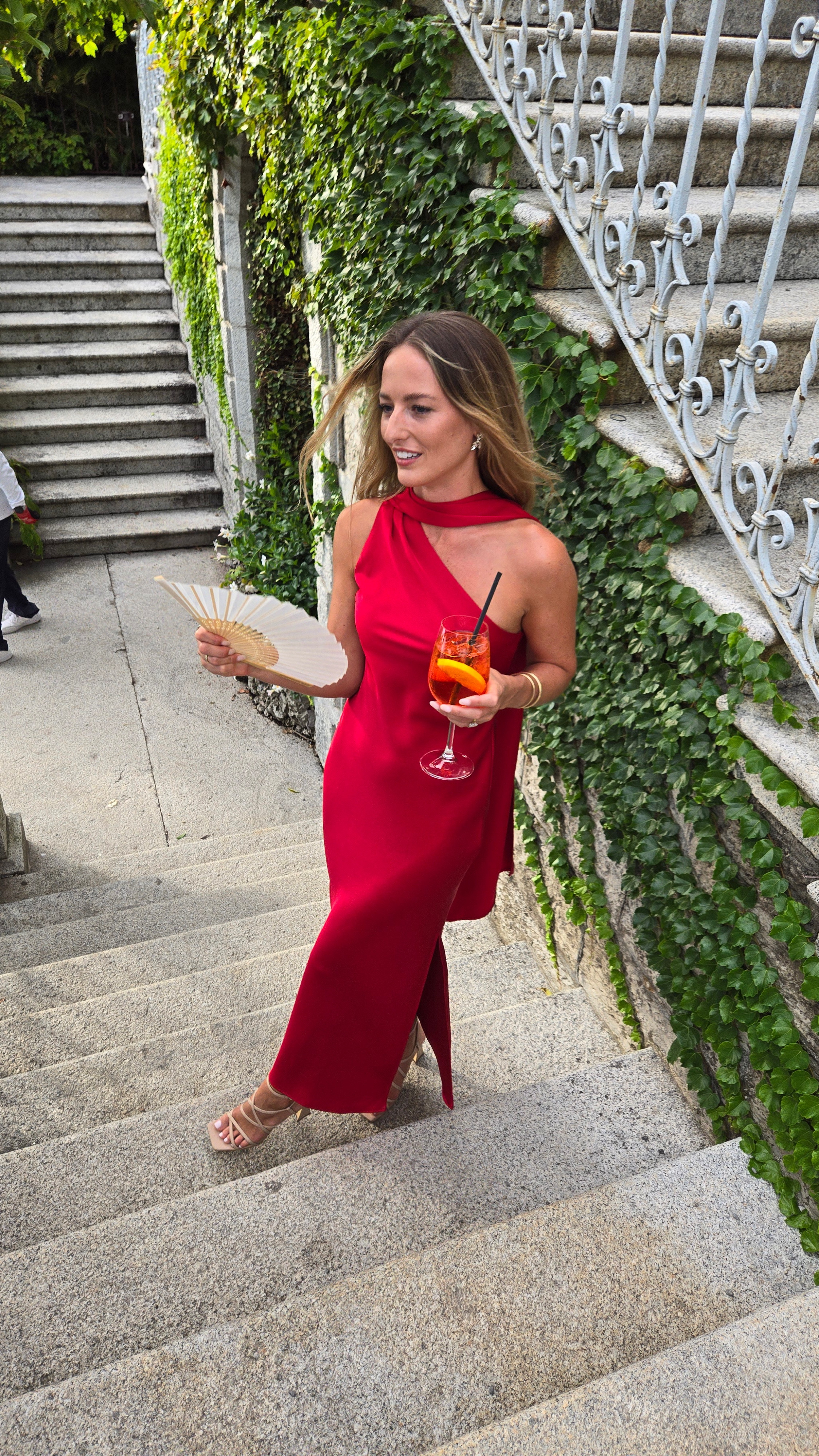 Lake Como Italian summer wedding 🇮🇹

A bold color dress always pairs well with an Aperol Spritz 💃🏼

Dress from THE-ARE, Mrs. April - Red, size S

#LTKJewelry Guest#LTKWedding

#LTKTravel #LTKBeauty #LTKWedding