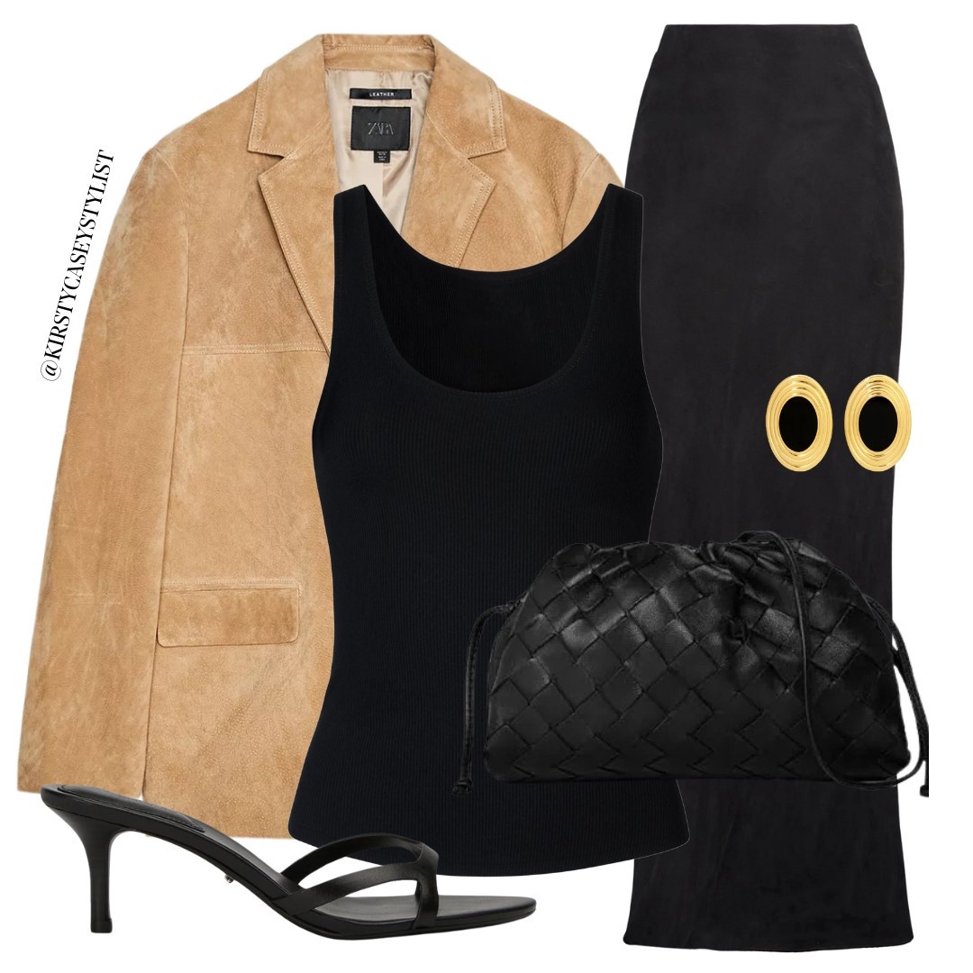 All black with a touch of suede 😮‍💨👌🏼

Base outfit is Because of Alice 

#outfitlooks #styleinspo #fashion #fashionstyle #outfitinspo #stylist #ootd #outfitinspiration #outfitoftheday #outfitideas #zara #fashionblogger #dailyinspiration #fashionlover #styleblogger #fashiongram #explorepage #trend #personalstylist #datenight #chic #waystostyle #howtostyle #waystowear #fashiontips #womensfashion #miniskirt #summeroutfit #summerfashion 

#LTKsummer #LTKstyletip #LTKspring
