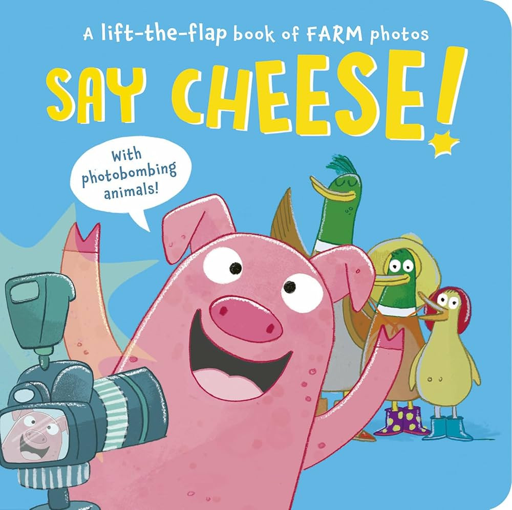 Say Cheese!: A Lift-the-Flap Book of Farm Photos | Amazon (US)