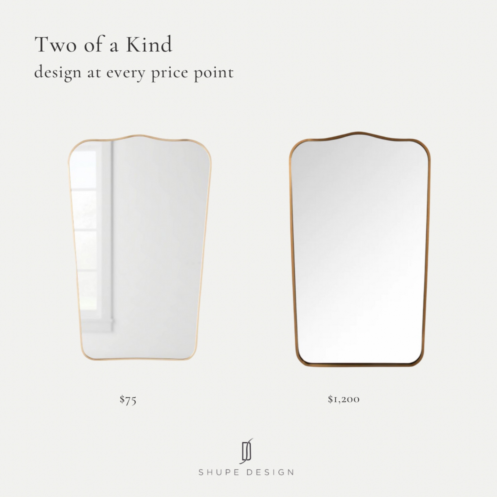 Two of a Kind // Brass Mirrors 

Target, target style, target find, studio McGeec threshold studio McGee

#LTKunder100 #LTKhome #LTKFind