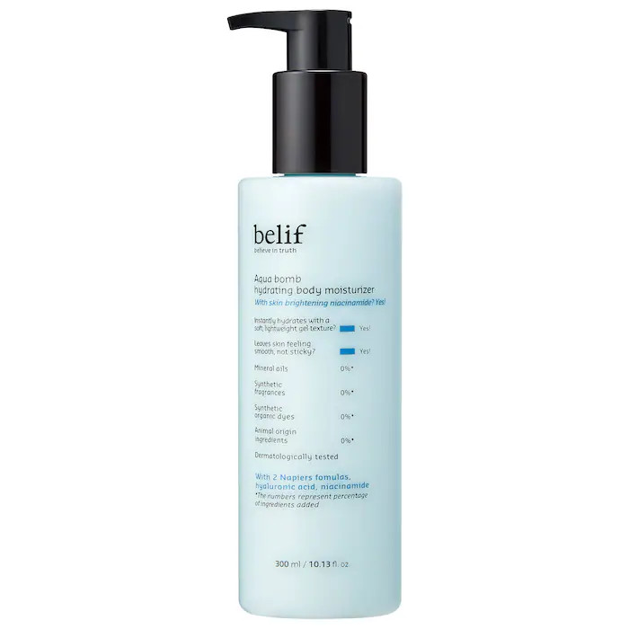 Aqua Bomb Hydrating Body Moisturizer with Niacinamide and Hyaluronic Acid | Sephora (US)