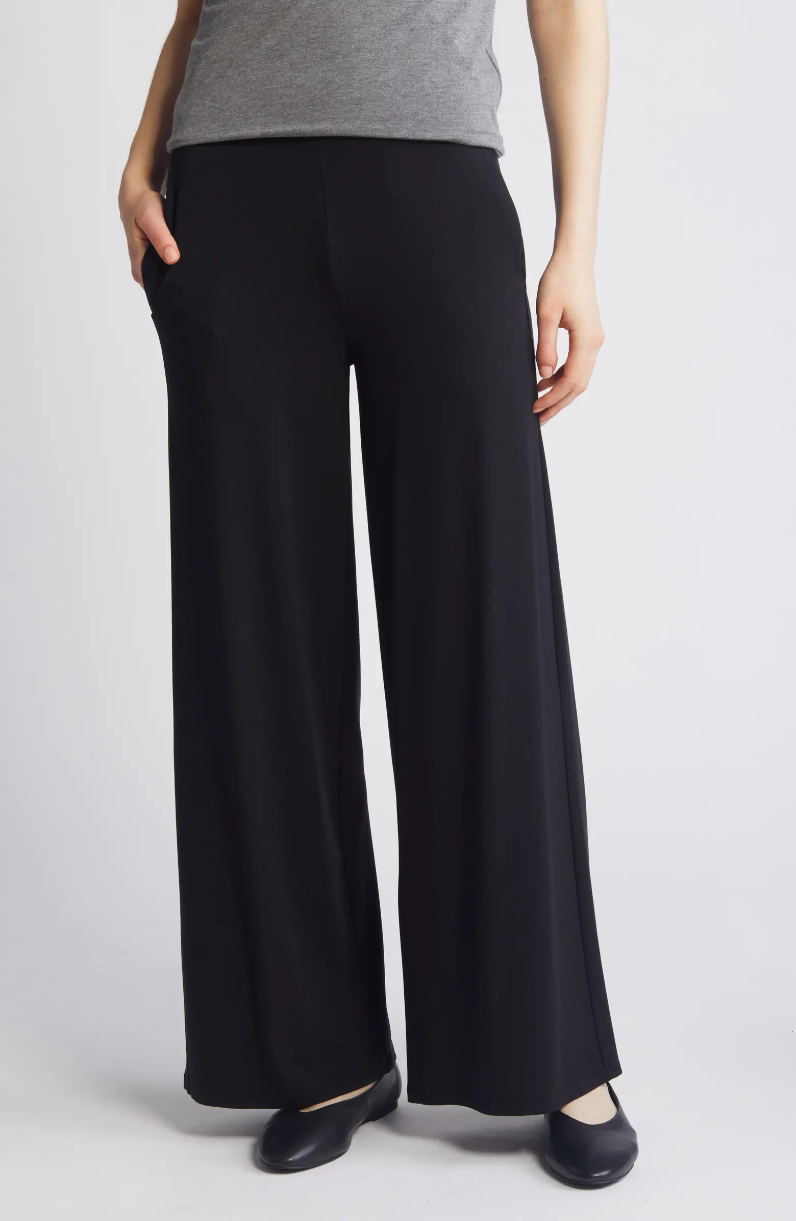 Eileen Fisher High Waist Wide Leg Pants | Nordstrom | Nordstrom