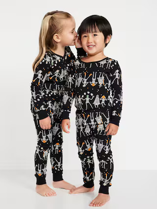 Printed Snug-Fit Pajama Set for Toddler & Baby | Old Navy | Old Navy (US)